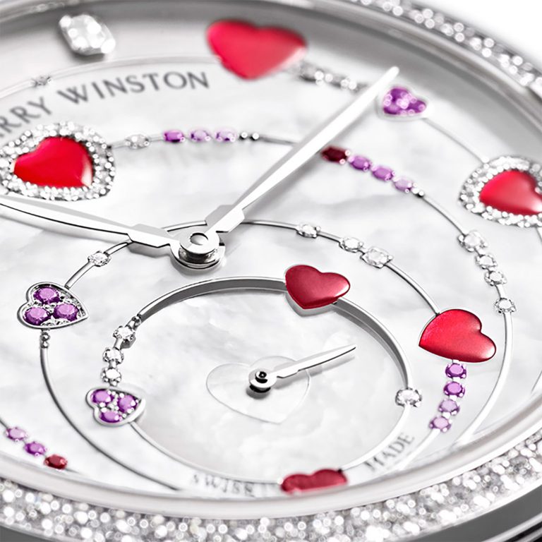 Montre automatique Harry Winston Premier pour la Saint-Valentin