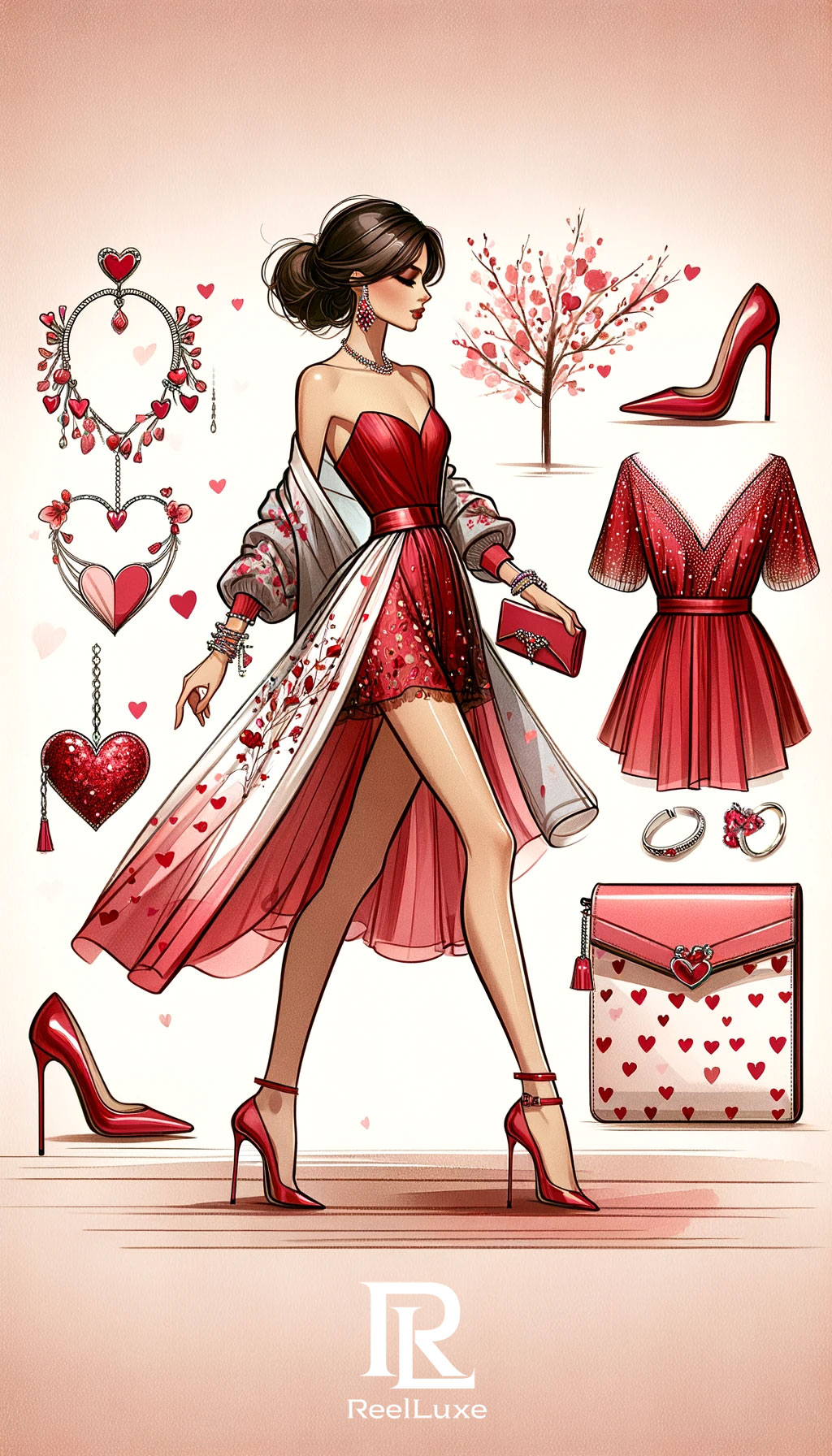 Romance dans l’air – Saint-Valentin – Beauté et Mode – 12