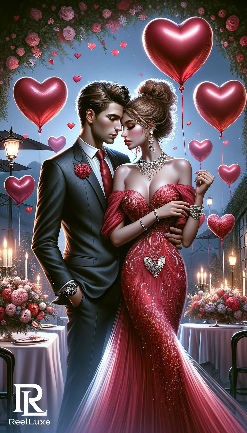 Romance dans l’air – Saint-Valentin – Beauté et Mode – Dîner en tête-à-tête – 3