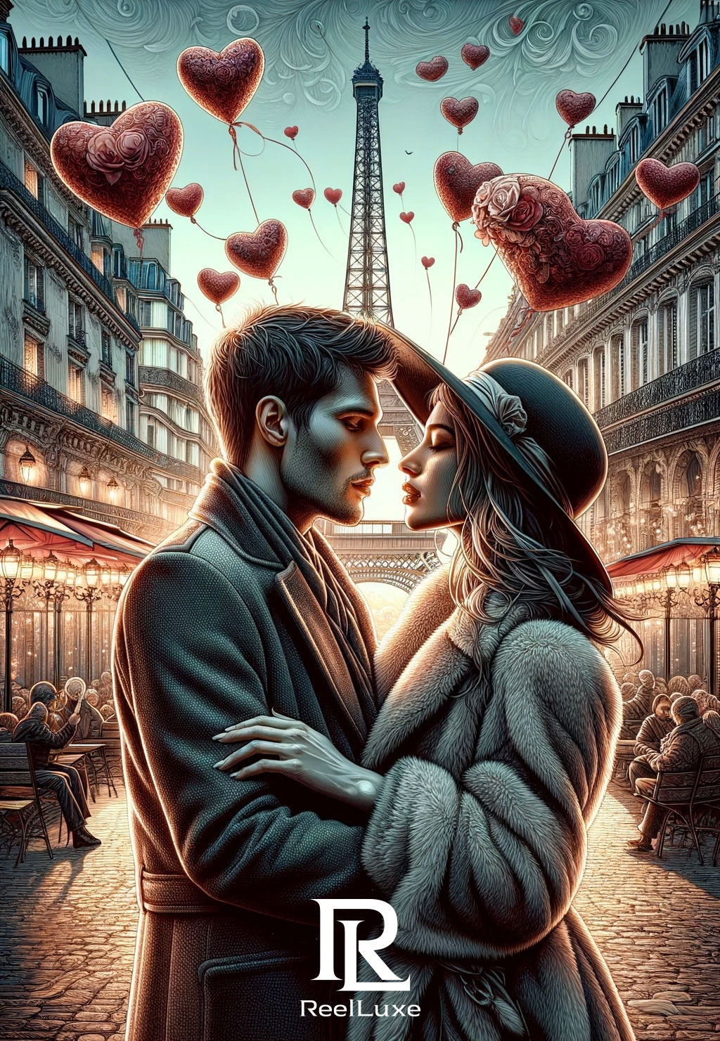 Romance dans l’air – Saint-Valentin – Beauté et Mode – Paris, France – 4