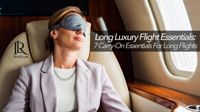 Long Luxury Flight Essentials: 7 Carry-On Essentials For Long Flights