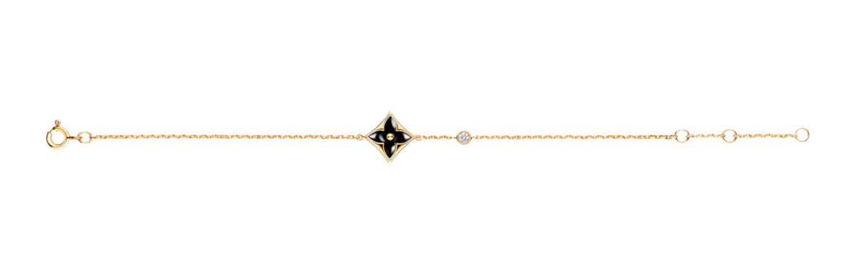 Louis Vuitton – Colour Blossom BB Star Bracelet, Yellow Gold, Onyx and Diamond