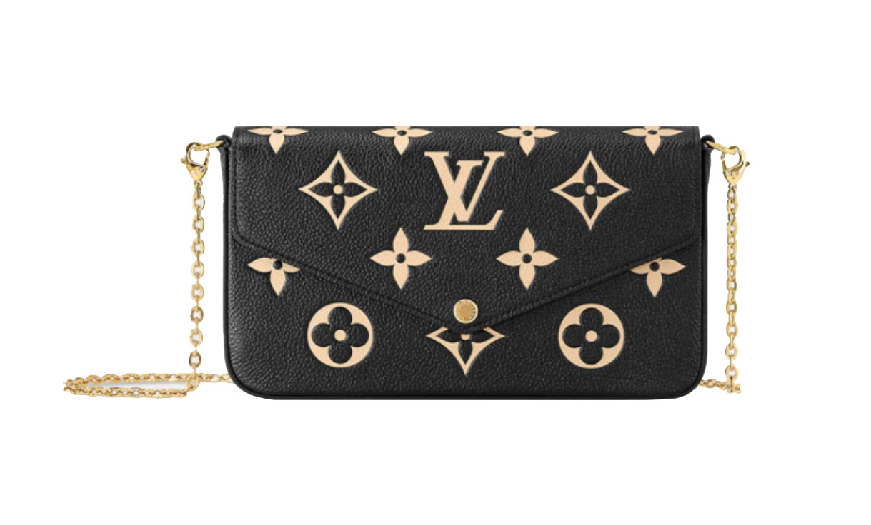 Louis Vuitton – Félicie Pochette Monogram Empreinte Leather