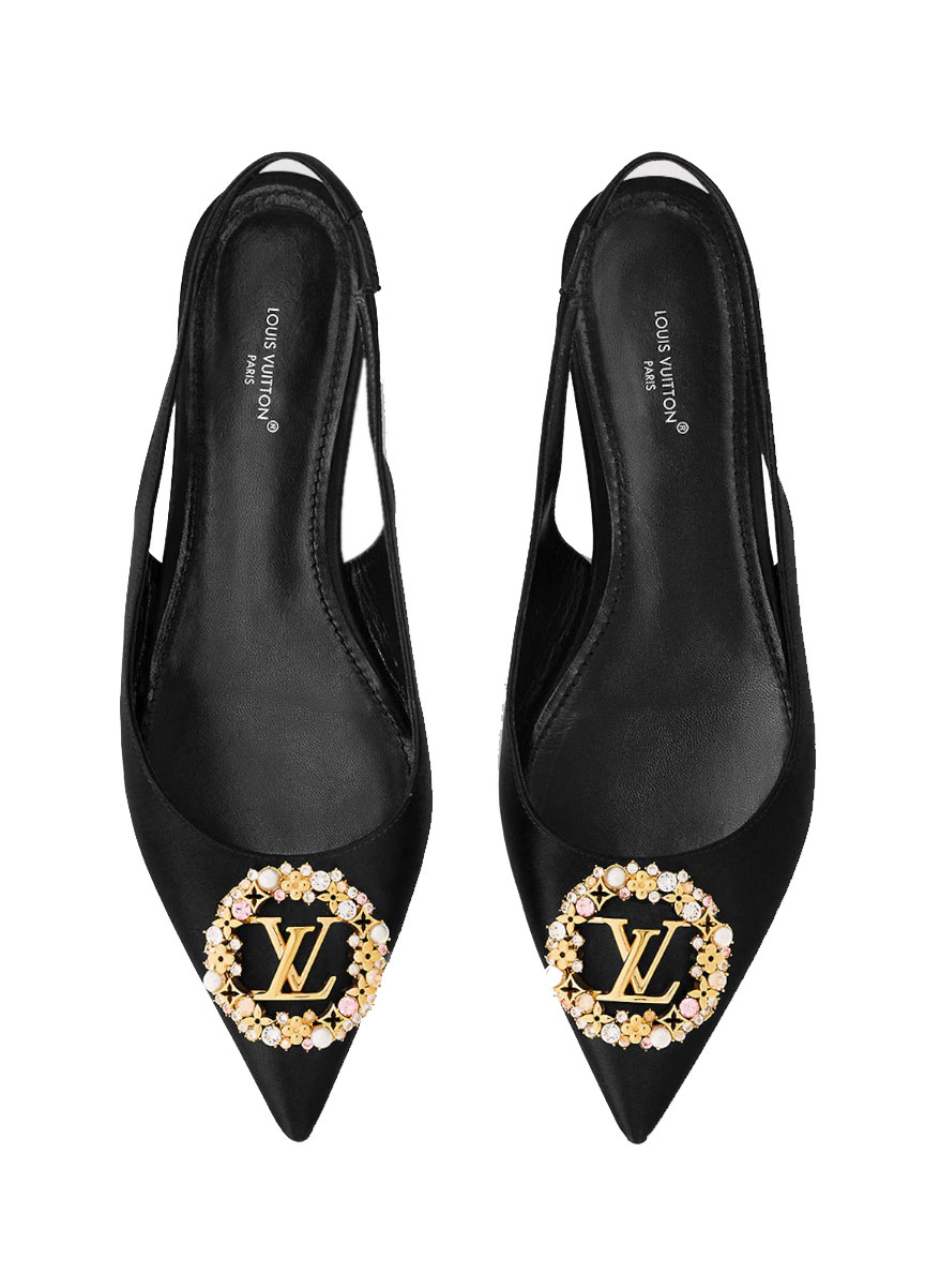 Louis Vuitton - Met Slingback Ballerina