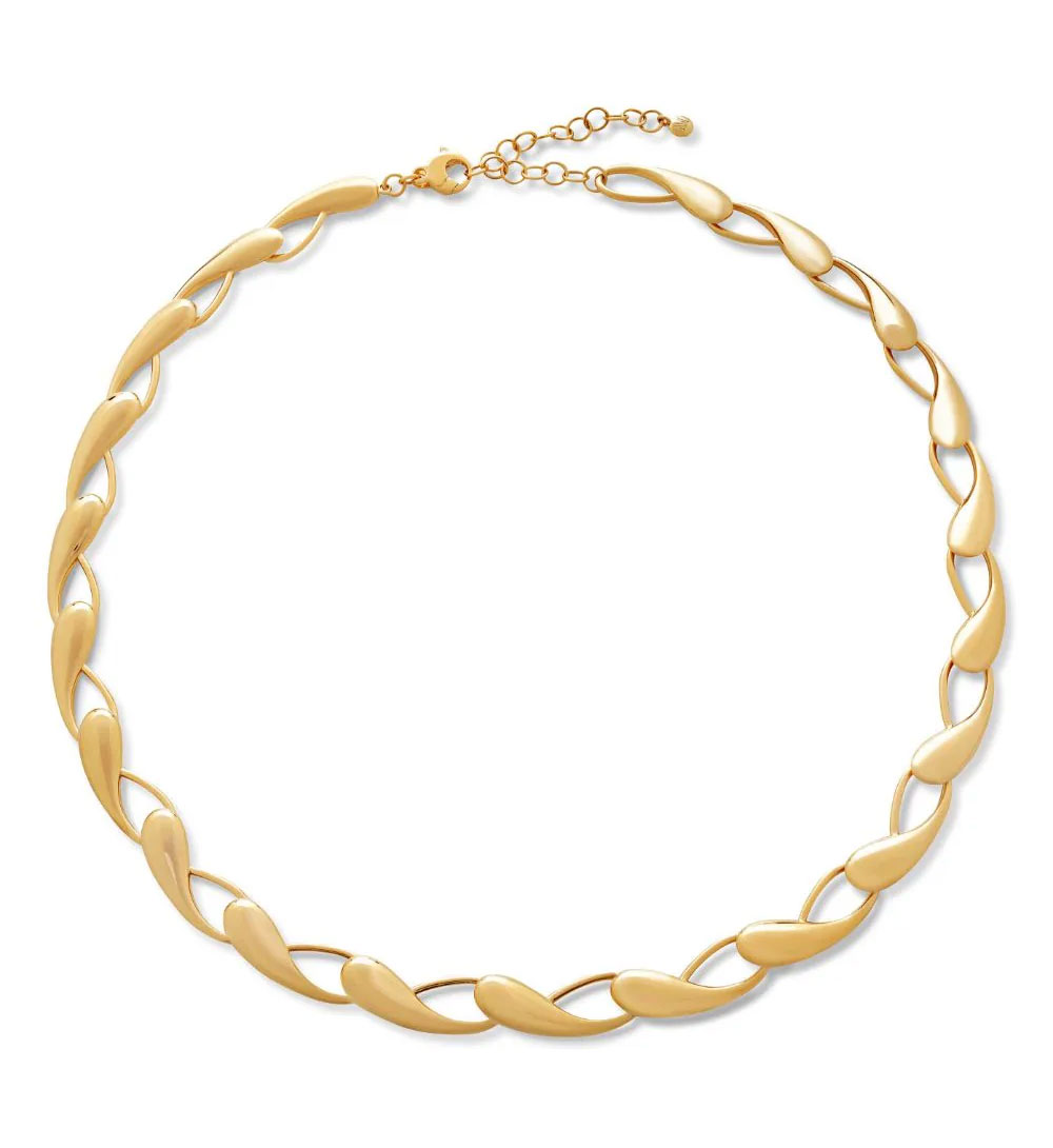 Monica Vinader - Nura gold vermeil choker necklace