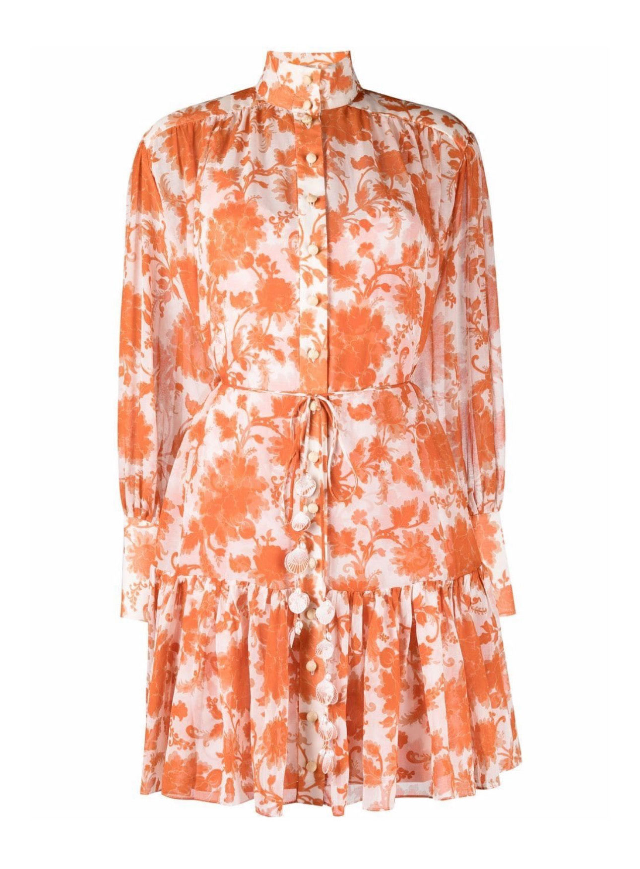 Zimmermann - Floral-print shirt dress
