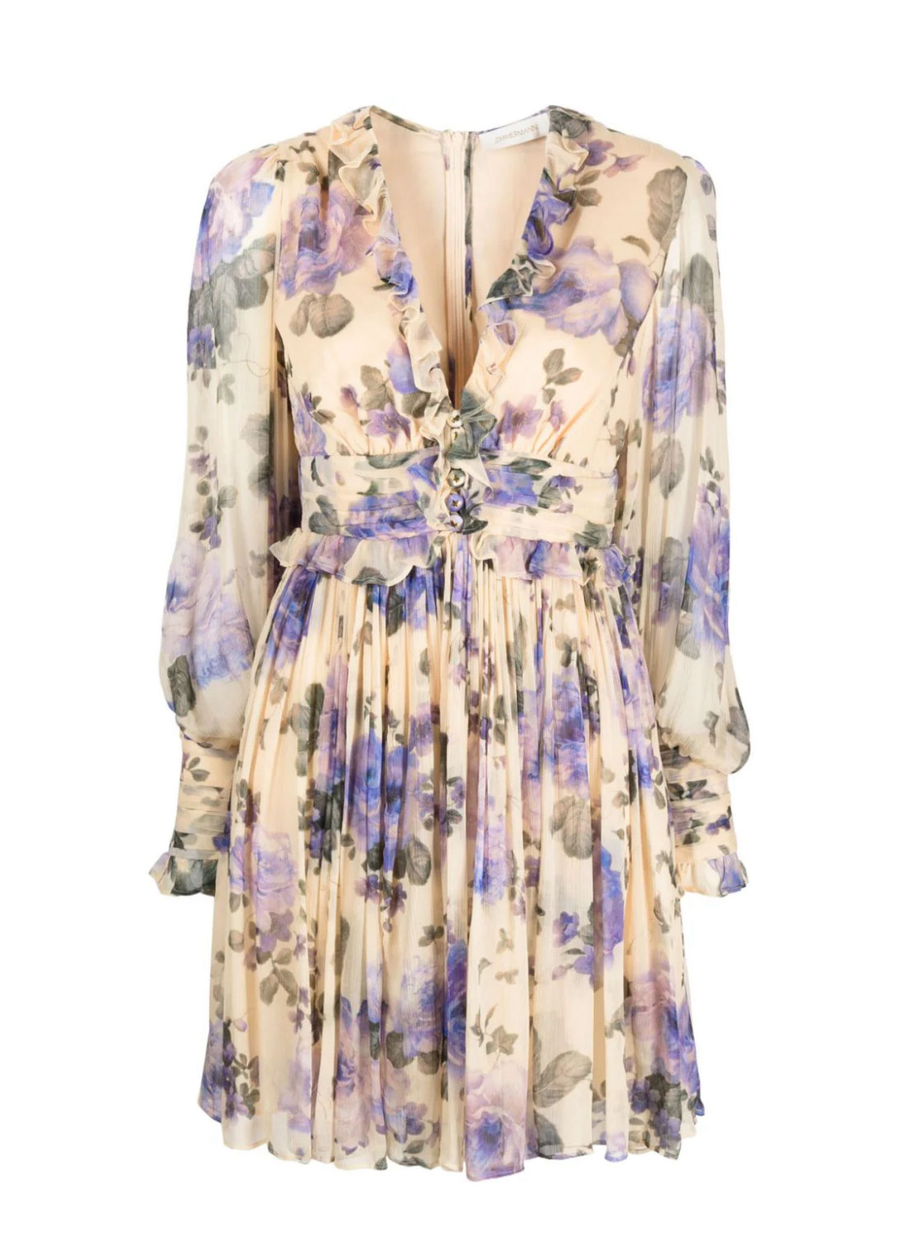 Zimmermann – Lyrical floral-print minidress