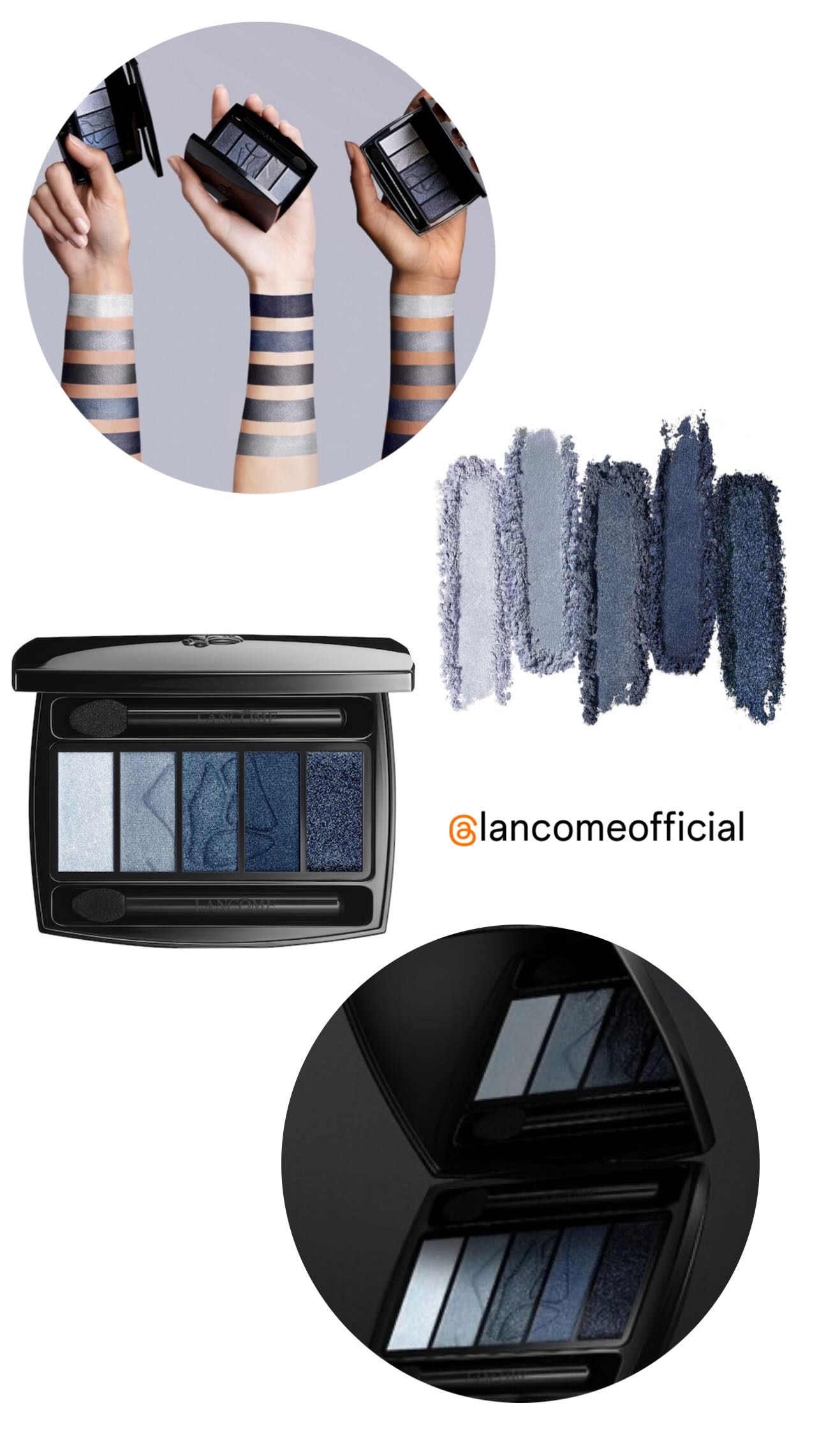 LANCÔME - Hypnôse - Palette of 5 highly pigmented eyeshadows