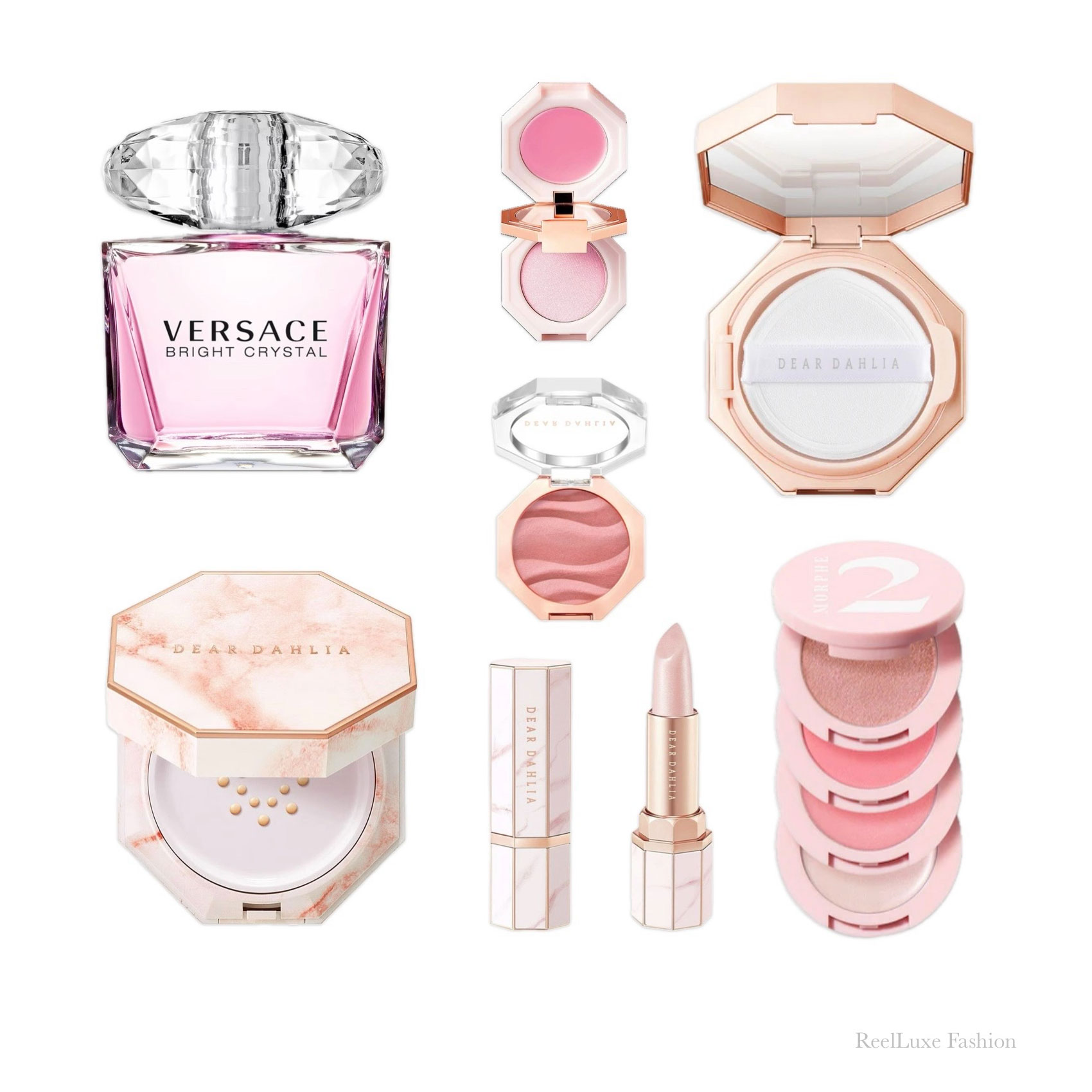 Versace and Dear Dahlia Beauty Products