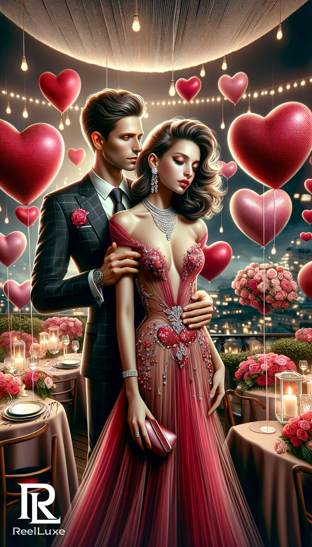 Romance in the Air - Valentine's Day - Beauty and Fashion - Dinner Date - 2